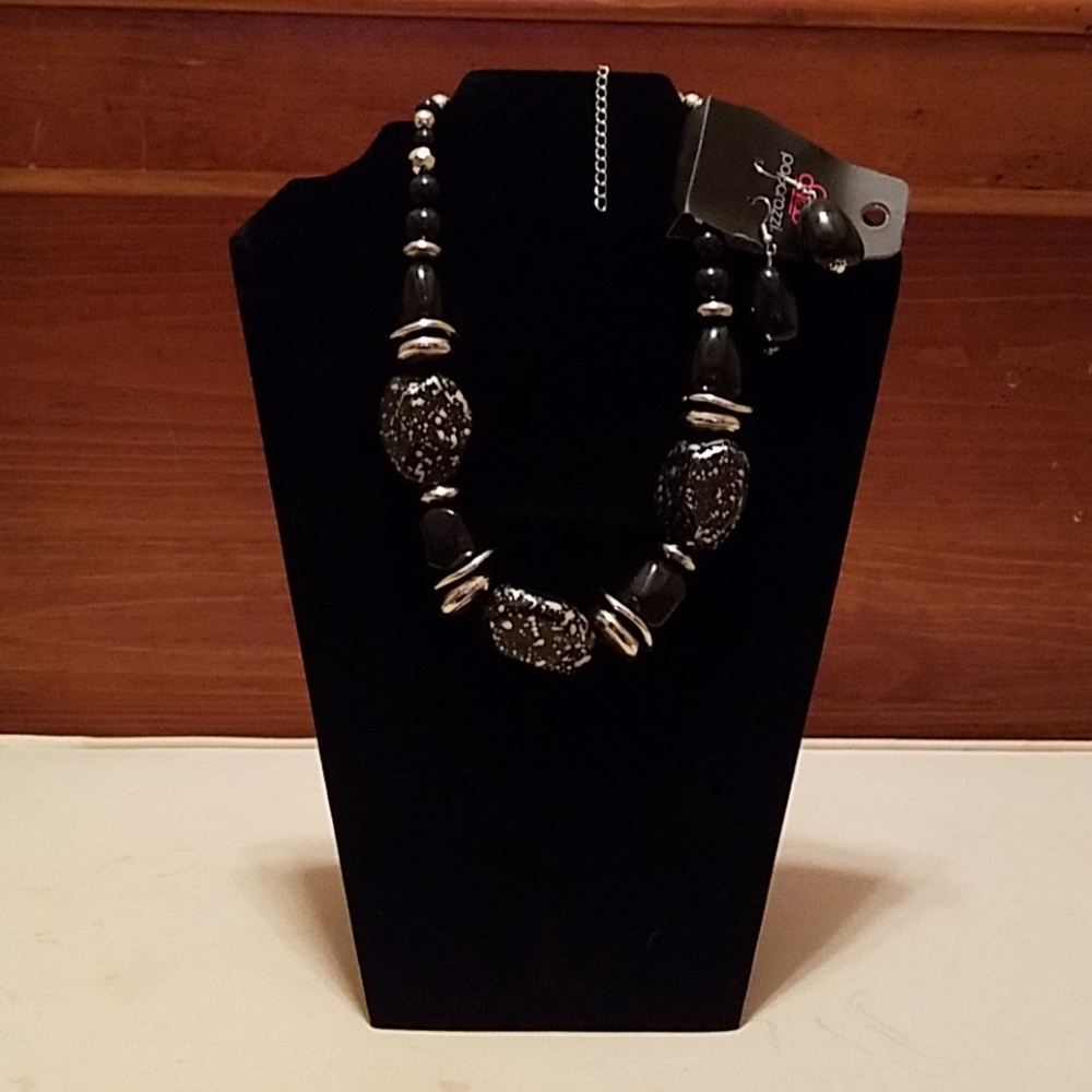 Necklace and earrings